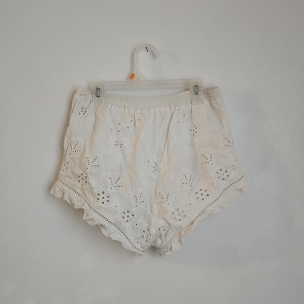 Spell White Damsel Lace Shorts Size S Coastal Cowgirl - Picture 10 of 16